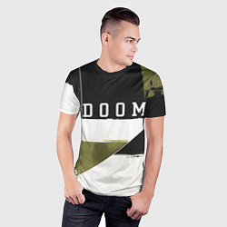 Футболка спортивная мужская Doom The Dark Ages, цвет: 3D-принт — фото 2