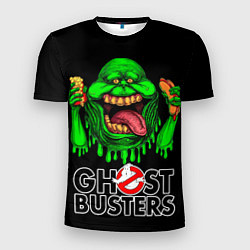 Футболка спортивная мужская Ghostbusters - Slimer with hot dog, цвет: 3D-принт
