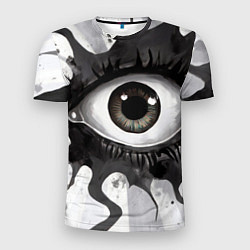 Футболка спортивная мужская Глаз и щупальца - психоделика, цвет: 3D-принт