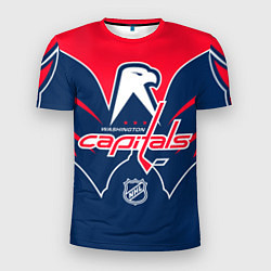 Футболка спортивная мужская Washington Capitals NHL, цвет: 3D-принт