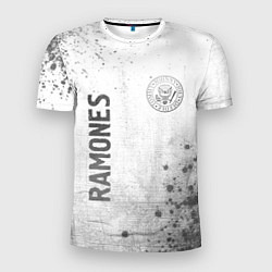 Футболка спортивная мужская Ramones - white gradient вертикально, цвет: 3D-принт