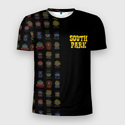 Футболка спортивная мужская South park half pattern, цвет: 3D-принт