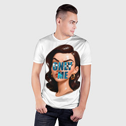 Футболка спортивная мужская Only Me, цвет: 3D-принт — фото 2