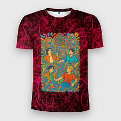 Футболка спортивная мужская Astro в стиле психоделики, цвет: 3D-принт