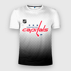 Мужская спорт-футболка Вашингтон Кэпиталз - градиент