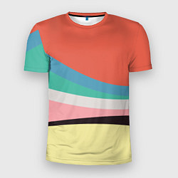 Футболка спортивная мужская Спектр июнь, цвет: 3D-принт