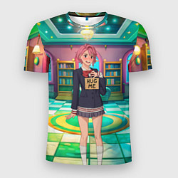 Футболка спортивная мужская Дандадан Сиратори Айра хочет обнимашек, цвет: 3D-принт