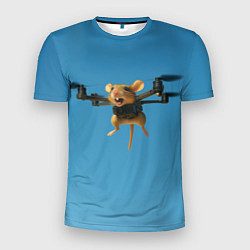 Футболка спортивная мужская Маусини Кводрокоптини мем, цвет: 3D-принт