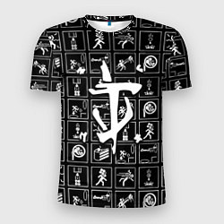 Мужская спорт-футболка Doom x portal