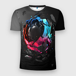 Мужская спорт-футболка Abstract graphics