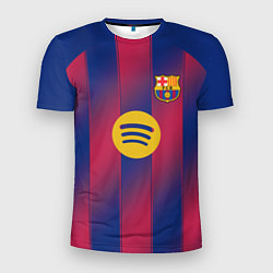 Футболка спортивная мужская Ламин Ямаль, Барселона домашняя форма 2025 2026, цвет: 3D-принт