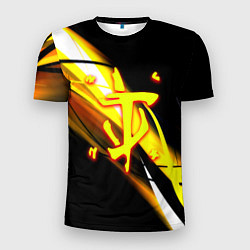 Мужская спорт-футболка Doom геометрия из полос