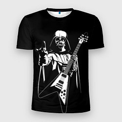 Футболка спортивная мужская Дарт Вейдер рокер, цвет: 3D-принт