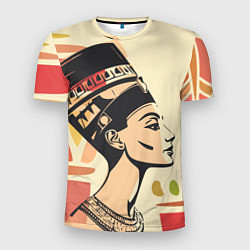 Футболка спортивная мужская Нефертити, цвет: 3D-принт