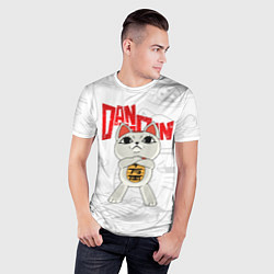 Футболка спортивная мужская Dandadan - манеки неко, цвет: 3D-принт — фото 2