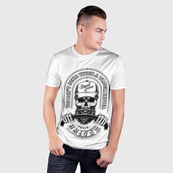 Футболка спортивная мужская Водитель грузовика, цвет: 3D-принт — фото 2