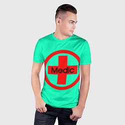 Футболка спортивная мужская Medic, цвет: 3D-принт — фото 2