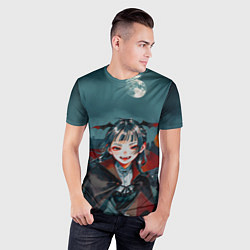 Футболка спортивная мужская Вампирша МаоМао - Монолог Фармацевта аниме Хэллоуи, цвет: 3D-принт — фото 2