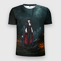 Мужская спорт-футболка Вампир Сон Джин-Ву - Поднятие уровня в одиночку ан