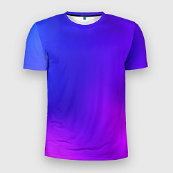 Мужская спорт-футболка Color multicolored gradient