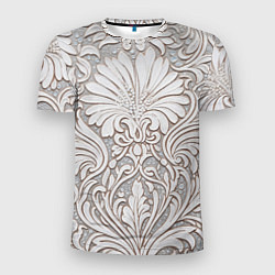 Мужская спорт-футболка Вензельные цветы