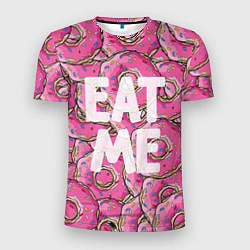 Мужская спорт-футболка Eat me, Homer