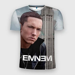 Футболка спортивная мужская Eminem: It's Rap, цвет: 3D-принт