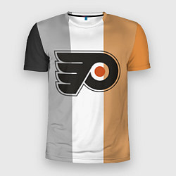 Футболка спортивная мужская Philadelphia Flyers, цвет: 3D-принт