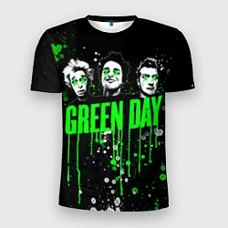 Футболка спортивная мужская Green Day: Acid Colour, цвет: 3D-принт