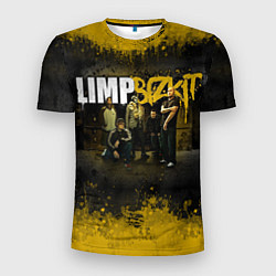 Футболка спортивная мужская Limp Bizkit: Gold Street, цвет: 3D-принт