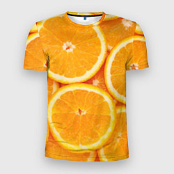 Футболка спортивная мужская Апельсинчик, цвет: 3D-принт