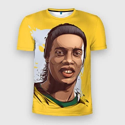 Футболка спортивная мужская Ronaldinho Art, цвет: 3D-принт