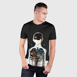 Футболка спортивная мужская Three Days Grace: Skeleton, цвет: 3D-принт — фото 2