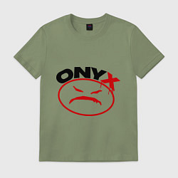 Футболка хлопковая мужская Onyx, цвет: авокадо