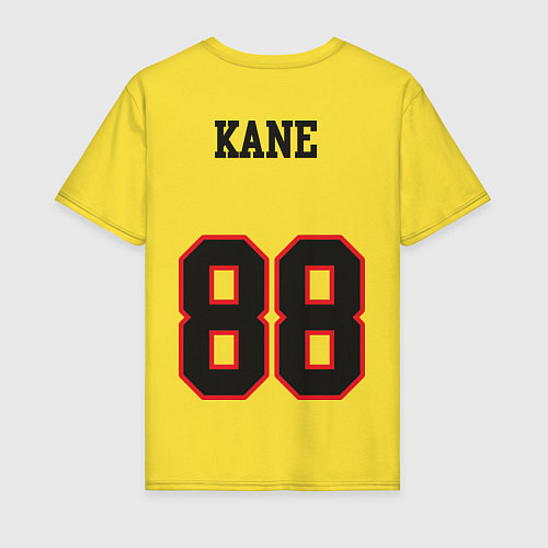 Мужская футболка Chicago Blackhawks: Kane / Желтый – фото 2