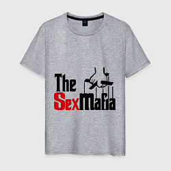 Футболка хлопковая мужская The SexMafia, цвет: меланж