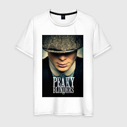 Футболка хлопковая мужская Peaky Blinders, цвет: белый