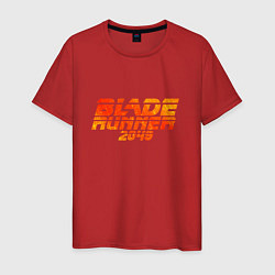 Футболка хлопковая мужская Blade Runner 2049, цвет: красный