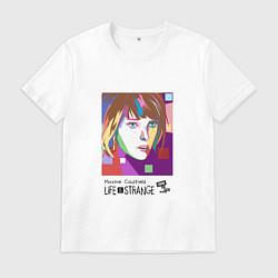 Футболка хлопковая мужская MAX: Life is Strange, цвет: белый