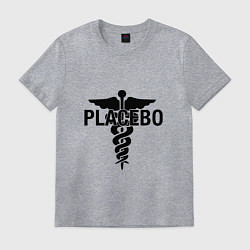 Футболка хлопковая мужская Placebo, цвет: меланж