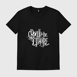 Футболка хлопковая мужская Crown The Empire, цвет: черный