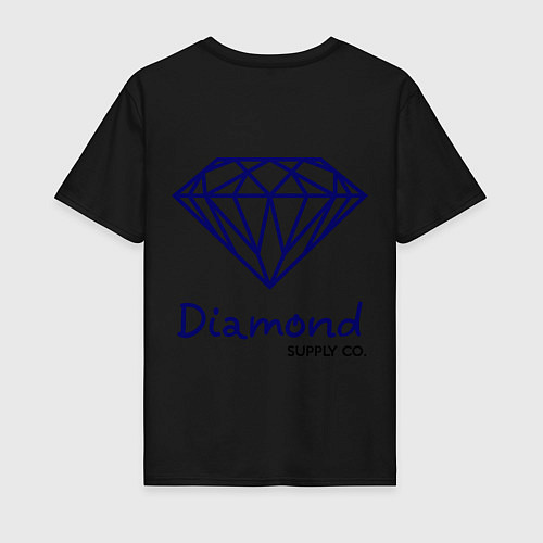 Мужская футболка Diamond supply co / Черный – фото 2