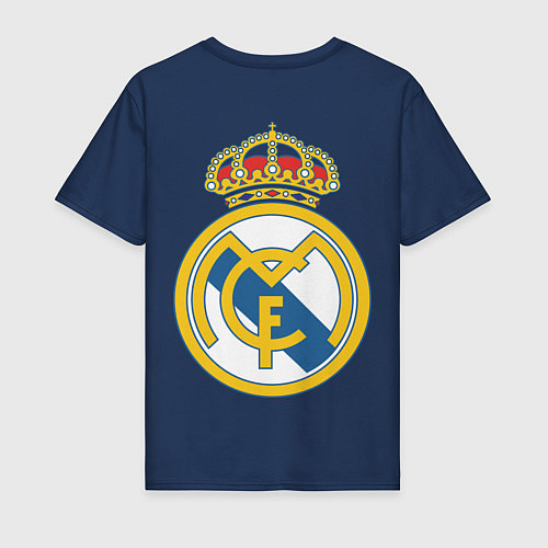 Мужская футболка Real Madrid FC / Тёмно-синий – фото 2