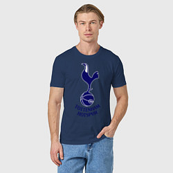 Футболка хлопковая мужская Tottenham FC, цвет: тёмно-синий — фото 2