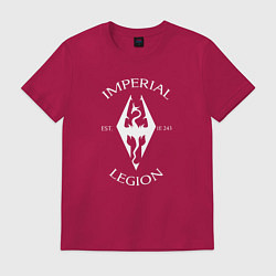 Футболка хлопковая мужская TES: Imperial Legion, цвет: маджента