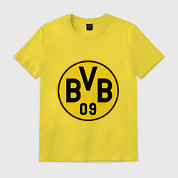 Футболка хлопковая мужская BVB 09, цвет: желтый