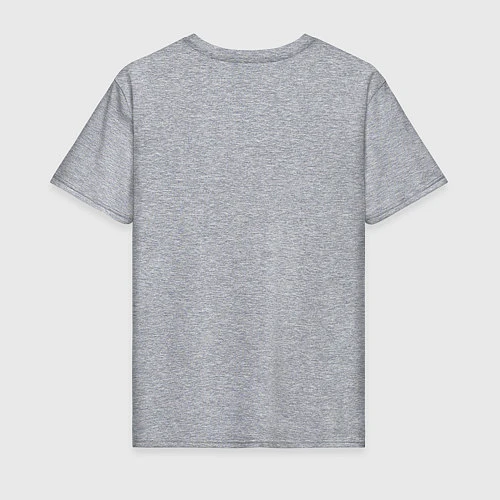 Мужская футболка Самый чистый кайф / Меланж – фото 2