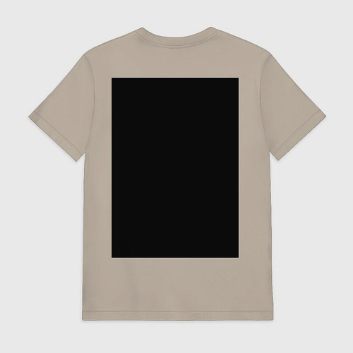 Мужская футболка Достоевский Федор / Миндальный – фото 2