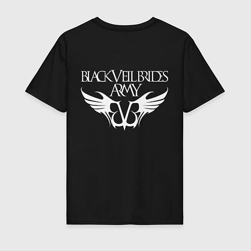 Мужская футболка Black Veil Brides / Черный – фото 2