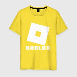 Футболка хлопковая мужская ROBLOX, цвет: желтый